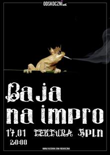Zaczarowany plakat Bai na Impro